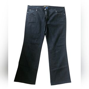 Bill Blass Stretch Bootcut Dark Wash Jeans Women Plus Size 24W